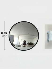 1PC Acrylic 360 Degree Wide Angle HD Garage Blind Spot Safety Convex Mirror Waterproof Anti Fouling High Resolution Concave Design Portable Anti Theft For Home Store Parking Lot Warehouse Office Indoor Outdoor Use Security Mirror - Multicolor - View 7