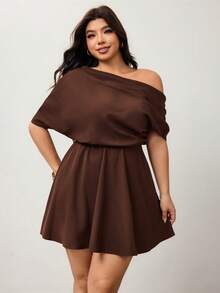 Women Plus Wedding Other Wear - Brown - View 3