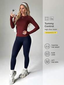 Nuvra Women's Letter Striped Printed Drawstring Hooded Sleeveless Casual Sports Tee Workout Tank Top - Burgundy - View 2