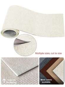 Cat Scratch Couch Furniture Protector, Cat Scratching Mat, Cuttable Cat Scratcher, Adhesive Cat Scratch Pad Deterrent For Furniture, Diy Climbing Cat Scratcher Couch Protector Against Indoor Clawing - White - View 4