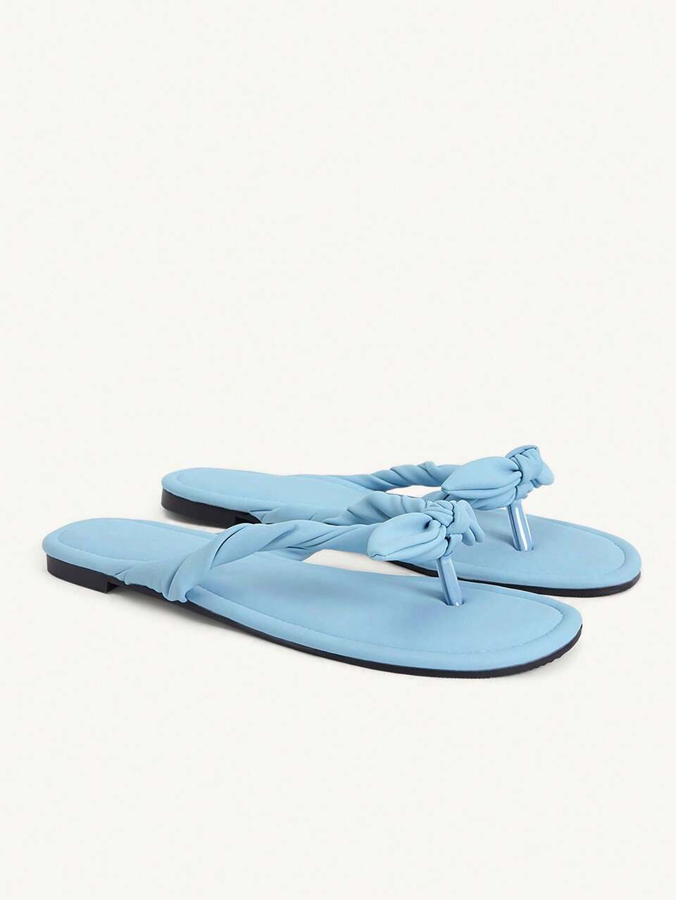 CUCCOO CHICEST Summer New Flat Bottom Elegant Versatile Vacation Fairy Style Soft Bottom Soft Surface Women's Slippers