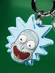 Rick and Morty X SHEIN Key Cover - Light blue - View 3