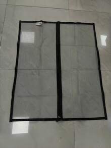 Zipper-Style Self-Adhesive Mosquito Screen, Suitable For Home Windows, Detachable - Black Border - View 7
