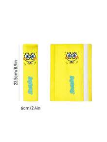 SpongeBob SquarePants | SHEIN 1件裝安全帶肩部護套 - 均碼 - 查看 3