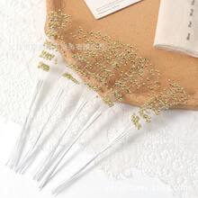 60 Stücke Mini Perlen-Perlen-Sprays – Kleine Kranz-Perlen, Brautstrauß-Perlen, Party-Dekoration Perlenstränge – Für DIY Blumenarrangements, Hochzeitsfeiern und Heimdekoration Bastelarbeiten - Verschiedenfarbig - Übersicht 8
