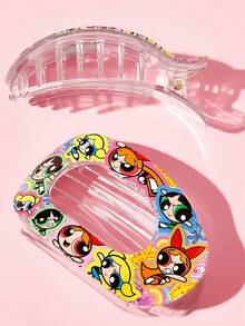 THE POWERPUFF GIRLS X SHEIN Joint Hairpin - Multicolor - View 4