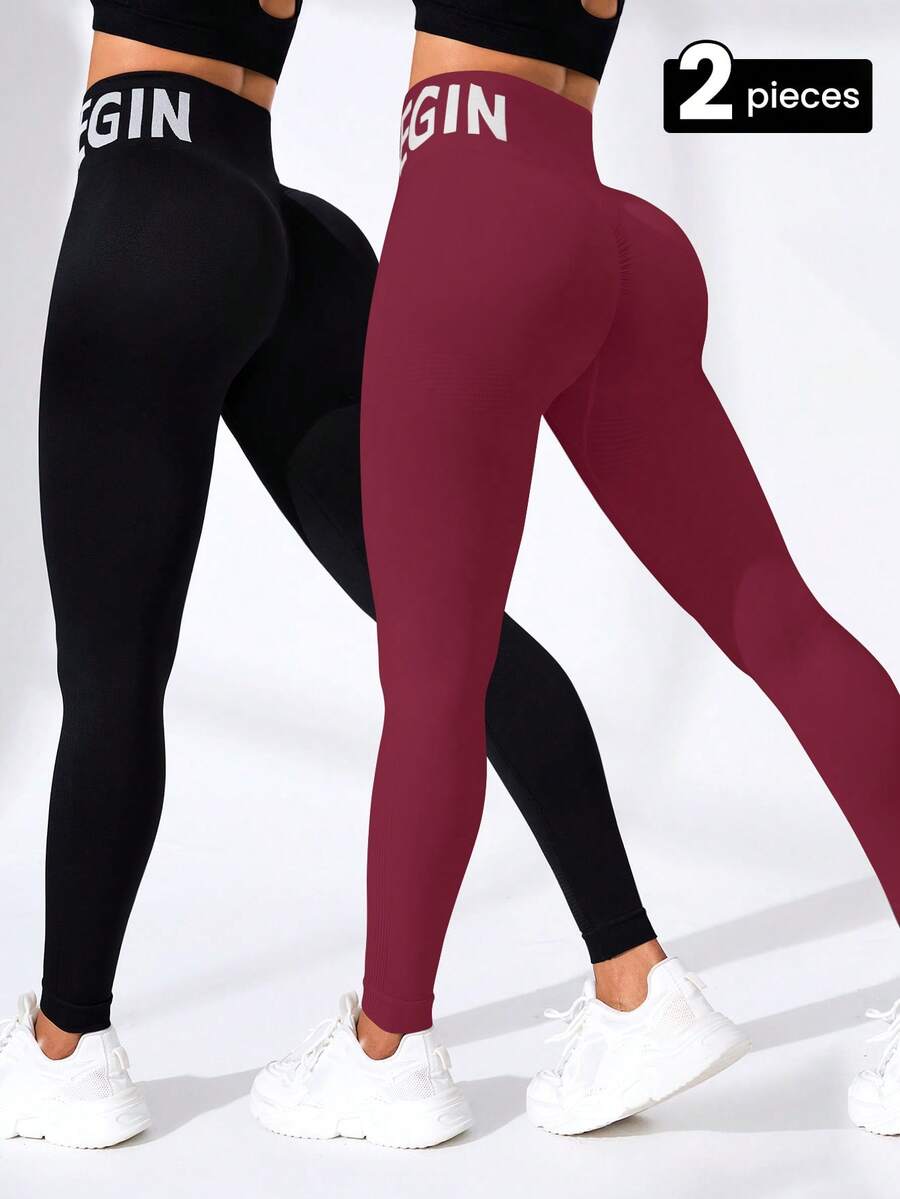 Velisys Velisys سروال رياضي بخصر عالي بدون خياطة ضيق للنساء ملمس ناعم قابل للتنفس قابل للتمدد في 4 اتجاهات - متعدد الألوان - مشاهدة 1