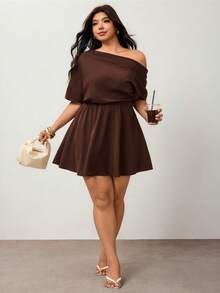 Women Plus Wedding Other Wear - Brown - View 7