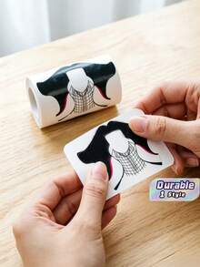 Stiletto Nail Forms, 100 PCS - Multicolor - View 1
