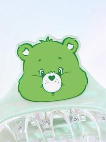 SHEIN X Care Bears 可愛雙面 3D 熊造型髮夾，適合女性 - 彩色 - 查看 4
