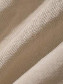 Livesso Women's Elegant Solid Color Lace Trim Ruffle Blouse Vacation - Apricot - View 7