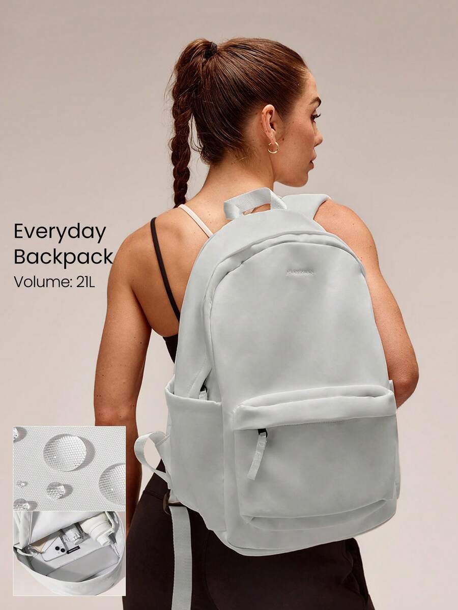 GLOWMODE Multi-Compartment Backpack Commuting Travel Exercise 21L - Smoky gray - View 1