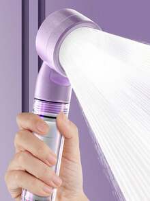 Vòi sen cầm tay mini lọc nước áp lực cao, vòi sen lọc nước cầm tay với lõi lọc thay thế được, khớp nối phổ biến cho du lịch & công tác - Nhiều màu - Xem 9