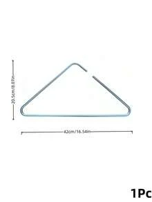 Cirelle 1PC Solid Aluminum Alloy Triangular Pants Hanger, Light Luxury Non-Marking Clothes Drying Rack, Wet Dry Dual Use Durable Garment Organizer, Space Saving Storage For Closet Balcony Bedroom, Ideal Housewarming Gift - Multicolor - View 13
