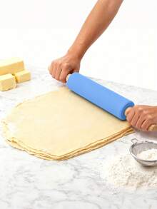 1pc Large Size Wooden Rolling Pin Pasta Dough Roller Home Use Kitchen Tool For Ing Dumpling Skin And Noodles Tough Heart - Multicolor - View 7