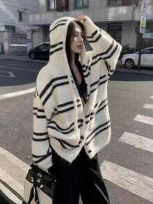 Cardigan De Mujer - Beige - View 2