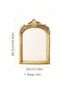 1pc Vintage Baroque Style Resin Necklace & Jewelry Display Stand, Tabletop Necklace And Earring Holder With Velvet Backing, Jewelry Display Rack For Showcasing Accessories, Perfect Gift For Women, Jewelry Towers,Room Decor - Multicolor - View 10