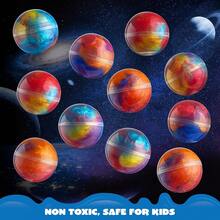 MINKOJA Galaxy Slime 行星派對禮品包，兒童玩具，彈性不黏手，適合男孩女孩，可拉伸史萊姆套組，適用於教室獎勵、聖誕襪填充物、派對用品、生日禮物（隨機顏色）（隨機顏色盒裝） - 彩色 - 查看 7
