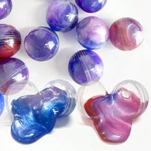 MINKOJA Galaxy Slime 星球派對禮品包，兒童玩具，彈性不黏手，適合男孩女孩，可拉伸史萊姆套組，適用於教室獎勵、聖誕襪填充物、派對用品、生日禮物（隨機顏色）（隨機顏色盒裝） - 01 - 查看 12