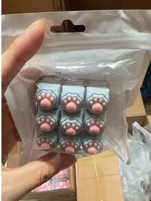 减压钥匙扣，采用键盘按键设计，适合成人作为手指玩具，配有手指按压钥匙环，可作为镇静工具。 - 彩色 - 查看 8