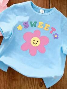 Young Girls T-Shirts - Cream - View 4