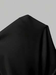 EMERY ROSE Kemeja Lengan Lentera Berkerut Ukuran Plus Wanita Hitam Elegan untuk Musim Gugur, Blus Lengan Panjang Klasik untuk Sehari-hari, Atasan Berenda untuk Wanita di Musim Gugur - MultiWarna - View 5