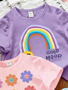 Young Girls T-Shirts - Cream - View 6