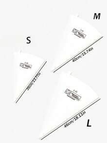1pc Super Thick Cloth Piping Bag For Baking Cake And Cookies, Reusable And Suitable For Icing Decoration - متعدد الألوان - مشاهدة 10