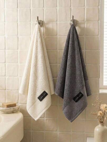 Cirelle 1pc Ultra Soft Quick Dry Towel – Super Absorbent Face & Hand Towel, Lightweight Skin-Friendly For Bathroom, Gym, Travel & Home
