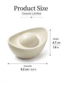 superFUNNYmarket 1件金色金條茶寵，陶瓷中國元寶造型，可滋養茶桌茶寵，茶壺蓋托，功夫茶配件，禪意家居裝飾，送給茶愛好者的禮物 - 多色 - 查看 6