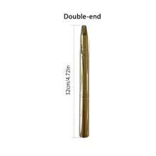 1pc Telescopic Single/Double-End Lip Brushes With Protective Cap, Portable Makeup Brushes, Cosmetic Tools, Ideal For Holiday Makeup Looks - Multicolor - View 6