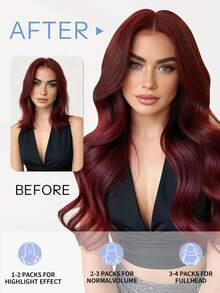 Mini Tape In Human Hair Extensions 99J# Wine Red Straight Remy Hair 14-22 Inch Premium Invisible Seamless Design With Thick Ends Healthy Anti-Shedding Hair, Ideal For Thin Hair, Salon Styling, Daily Wear Party & Holiday Cosplay For Women & Girls - S99J - View 8
