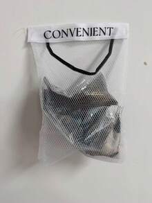 SHEIN 1PC Wall Mounted Kitchen Garbage Bag Storage Rack, Large Capacity Plastic Bag Household Garbage Bag Storage Bag Wall Mounted Mesh Bag Mesh Bag Storage Bag, Easy To Access - Multicolor - View 2