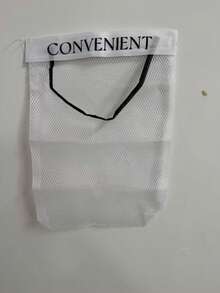 SHEIN 1PC Wall Mounted Kitchen Garbage Bag Storage Rack, Large Capacity Plastic Bag Household Garbage Bag Storage Bag Wall Mounted Mesh Bag Mesh Bag Storage Bag, Easy To Access - Multicolor - View 3