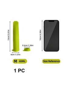1PC Silicone Ice Cream Popsicle Mold DIY Mold Green Color - Green - View 12