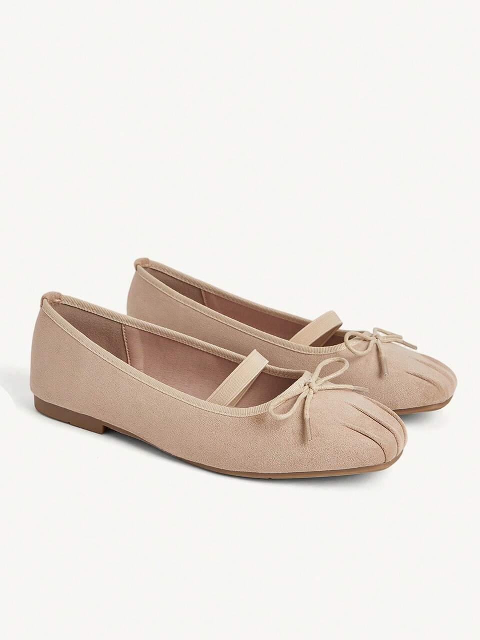 CUCCOO CHICEST Women's Flat Slip-On Shoes, Mesh Embroidery Square Toe Mules, Elegant & Charming Style Wedding Shoes Spring Shoes Bride Shoes