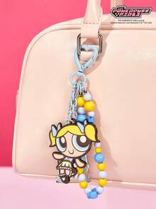 THE POWERPUFF GIRLS X POKOJA LAND 鑰匙圈 包包裝飾掛飾鍊 - 彩色 - 查看 4