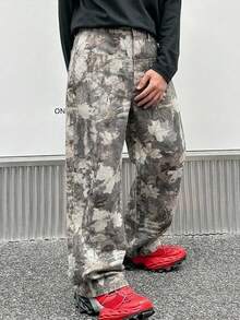 DAZY 春季休閒迷彩男士牛仔褲 - 彩色 - 查看 6