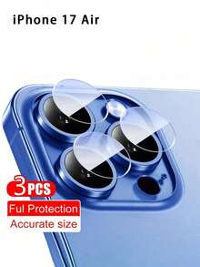 A Set Of Tempered Glass Lens Protectors, Cases, And Clear Tempered Glass Screen Protectors For The Rear Camera Of The 16/16Pro/16ProMax/16Plus. Ideal As A Birthday Gift, Lens Protector For Family And Friends, And Other Mobile Phone Accessories. - Clear - View 8