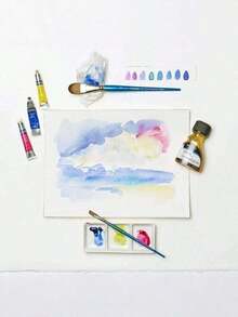 1 Tube Winsor & Newton Cotman Watercolor Paint. Available In 5ml Tubes Or Half Pans. Transparent Watercolor, Perfect For Beginners' Painting & Art Projects. - 21ml - View 9