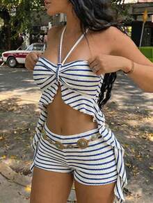 Blue and White
