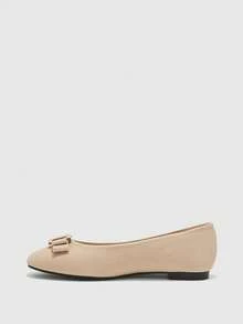CUCCOO BIZCHIC Flat Slip-On Fashion Loafers For Women Spring Shoes Spring Break Easter For Christmas Spring Shoes - Whole Apricot - View 8