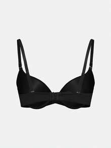 SHAPORA Lencería de mujer minimalista casual de color liso suave con copa fina (3 piezas) - Multicolor - Ver 6