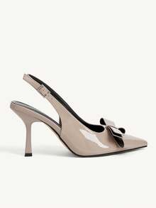 CUCCOO CHICEST Modiga kitten heel-pumps för kvinnor med spetsig tå, för pendling och fest - Aprikos - Visa 3