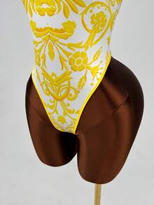 Maweii Damen-Trägertop in großen Größen, sexy, mit Grafikprint, Patchwork, kontrastfarbenen Bindungen und Trägern, Camisole - Verschiedenfarbig - View 4