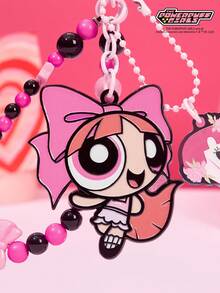 THE POWERPUFF GIRLS X POKOJA LAND 鑰匙圈 包包裝飾掛飾鍊 - 彩色 - 查看 11