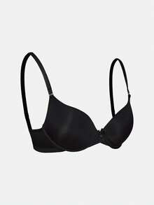 SHAPORA Lencería de mujer minimalista casual de color liso suave con copa fina (3 piezas) - Multicolor - Ver 10
