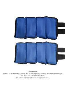 2pcs 6kg/13lb Weighted Training Sandbags, Strength Training Wrist & Ankle Sandbags - Blue - View 10