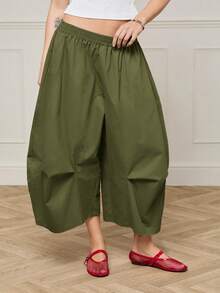 COUREZ Pantalones para mujer - Verde Niebla - Ver 6