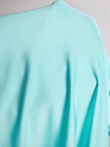 Rina Fox Women's Mint Blue Solid Color Cup Style Adjustable Strap Sexy Fitted Camisole - Mint Blue - View 9